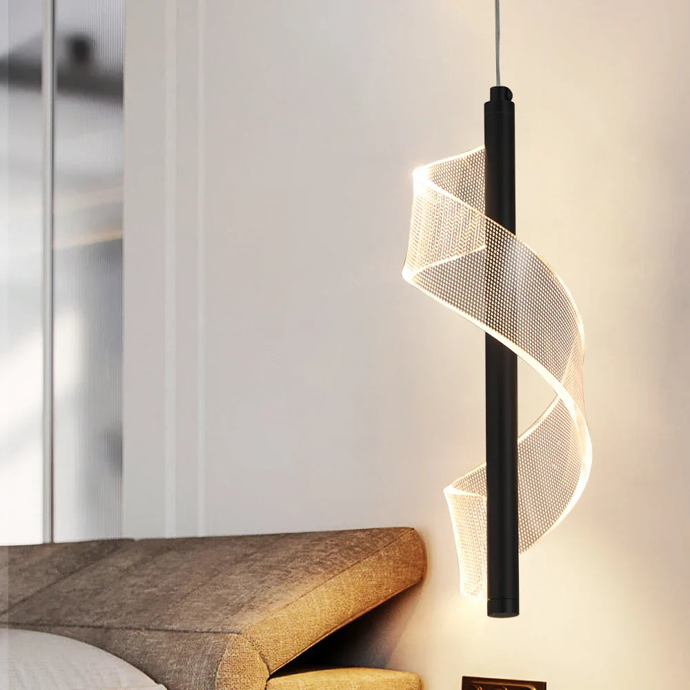 Afralia™ LED Pendant Chandelier Ceiling Lamp for Living Room Dining Kitchen Home Decor