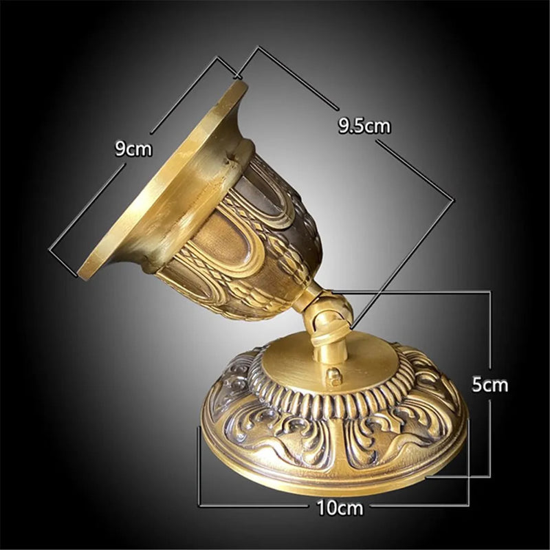 Afralia™ Copper Ceiling Spotlights GU10 Adjustable LED Gallery Picture Lighting