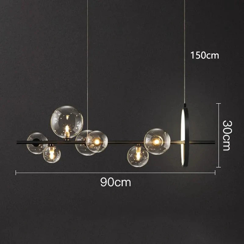 Afralia™ Modern LED Pendant Light for Home Decor and Indoor Lighting
