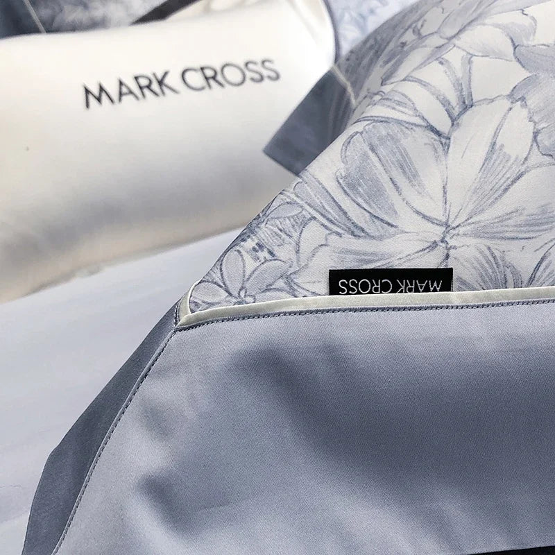 Afralia™ Egyptian Cotton Bedding Sets Queen King Ru Size Bed Linens