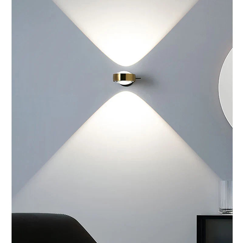 Afralia™ LED Projection Wall Lamp for Bedside, Corridor, Living Room - Modern Nordic Design