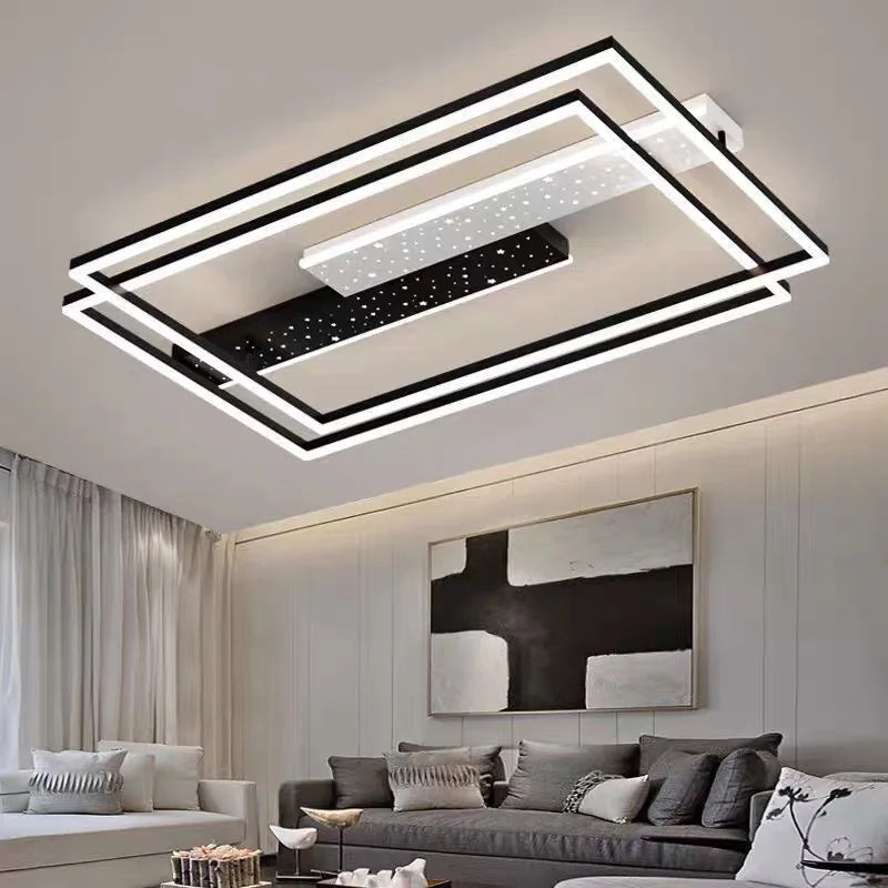 Afralia™ Modern Ceiling Chandelier Light for Bedroom Living Room Indoor Decor Lighting