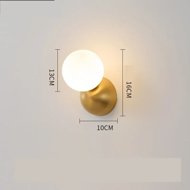 Afralia™ Nordic Italian Copper Wall Lamp for Stylish Modern Interiors