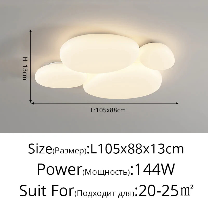 Afralia™ Kids LED Ceiling Light Dimmable for Bedroom & Living Room