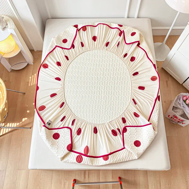 Afralia™ Double-Sided Cool Comforter Set: Ice Silk Duvet, Fitted Sheet, Pillowcase