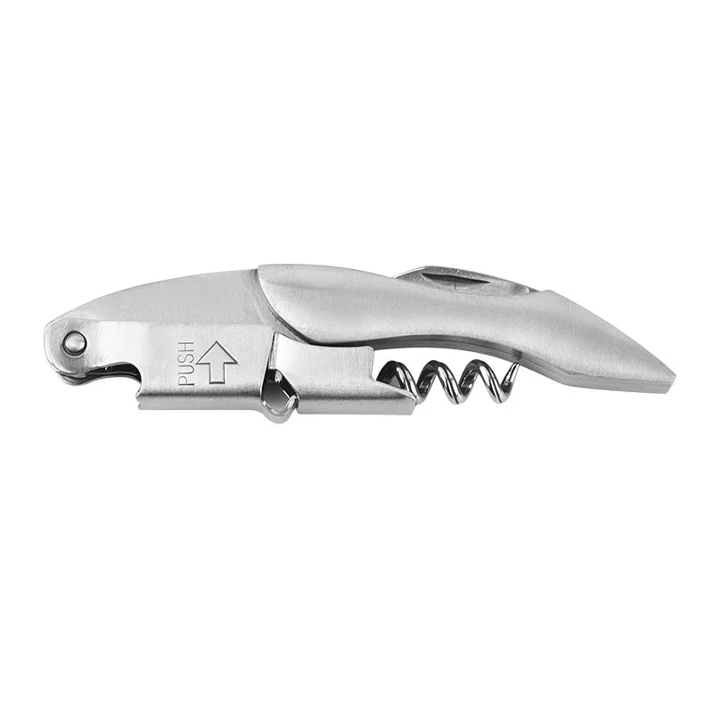 Afralia™ Stainless Steel Wine Corkscrew & Opener - Professional Spiral Kitchen Tool
