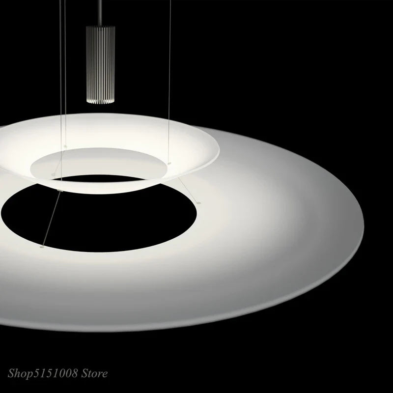 Afralia™ Nordic Flamingo Chandelier: Modern LED Hanging Lamp for Living Room, Dining Room, Kitchen.