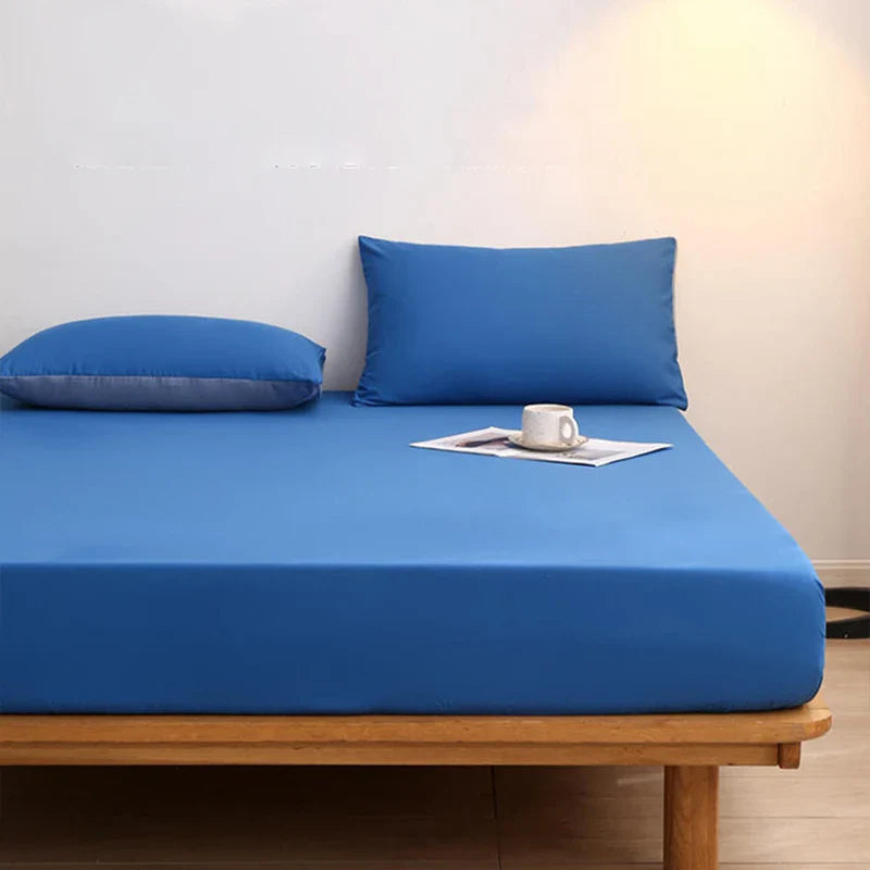 Afralia™ Soft Skin-Friendly 360° Fitted Bed Sheet with Elastic Band - Durable & Dapper