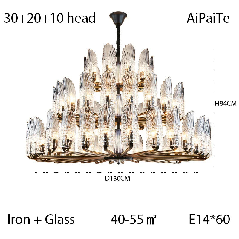 Afralia™ LED Jellyfish Chandelier - Modern Iron Lustre Lighting for Home Decor