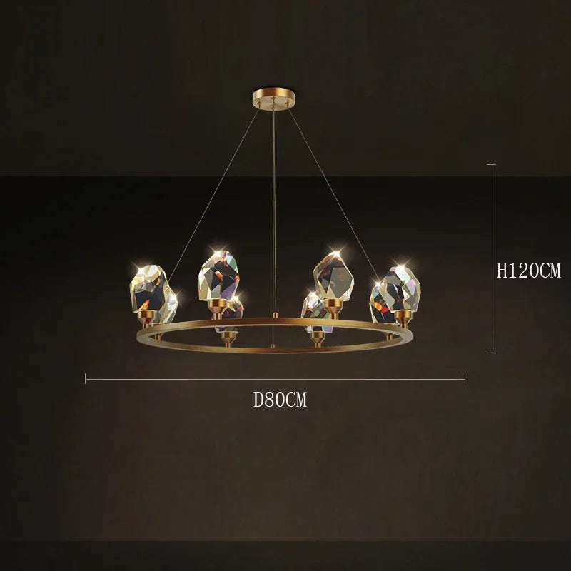 Afralia™ Dining Room Chandelier Indoor Ceiling Light Fixture Pendant Lamp