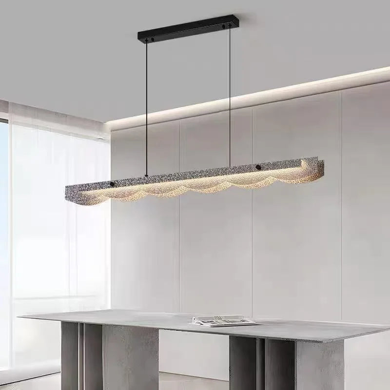 Afralia™ Modern Island Glass LED Chandeliers - High-End Luxury Design