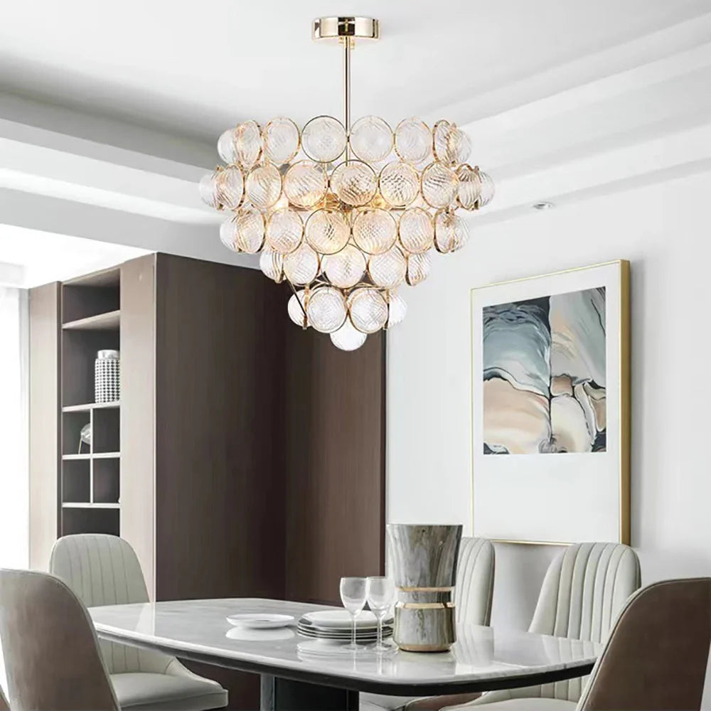 Afralia™ Round Ball Pendant Light Modern Nordic Minimalist Living Room Decor