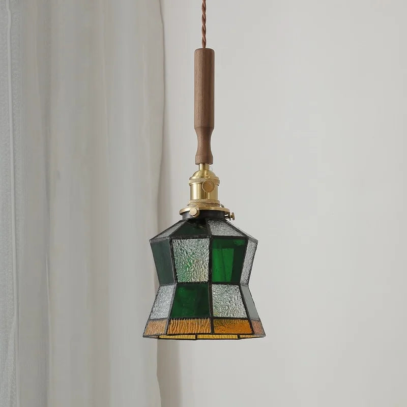 Afralia™ Colorful Glass LED Pendant Lights: Modern Nordic Design, Adjustable Hanging Lamp