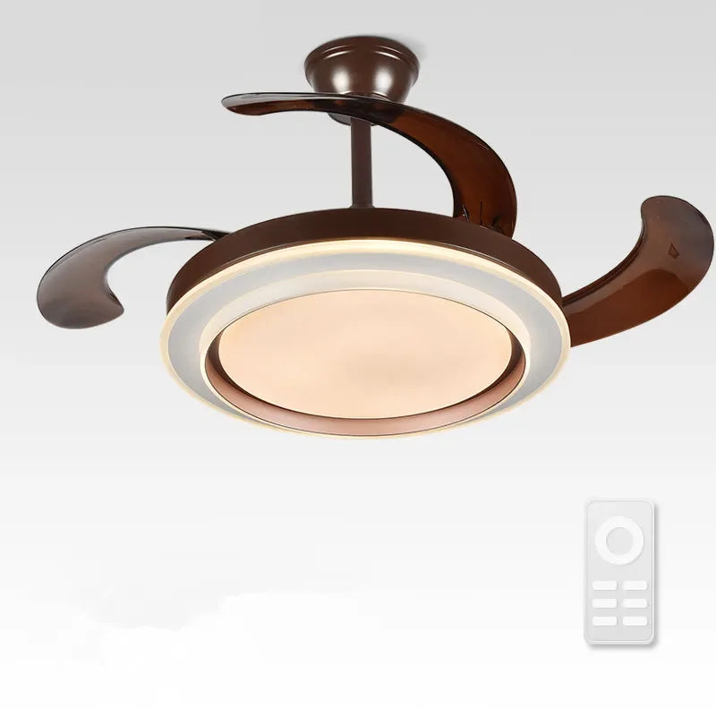 Afralia™ 42" Ceiling Fan with LED Lights and Remote Control