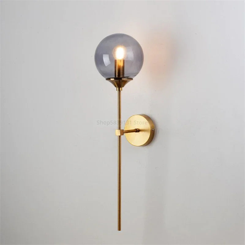 Afralia™ Nordic Modern LED Wall Lamp for Living Room and Bedroom