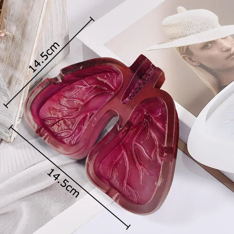 Afralia™ Skeleton Shape Ashtray: Unique Smoking Accessory for Office Table or Desktop