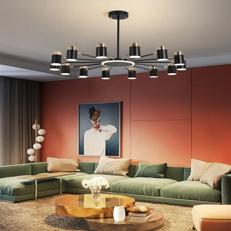 Afralia™ Nordic Chandeliers: Modern Living Room Lighting for Dining, Bedroom, Kitchen - Indoor Decor Lamps