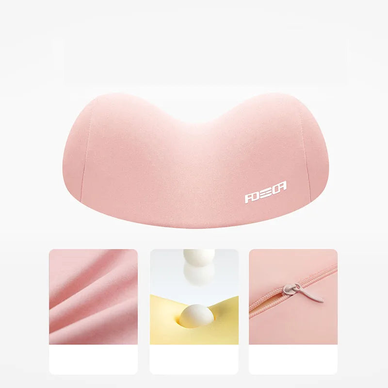 Afralia™ Memory Cotton Cervical Neck Pillow: Supportive, Cozy, Removable Cover