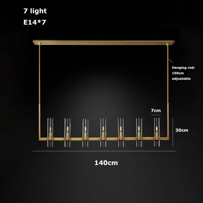 Afralia™ 2-Layer Chandelier Lighting - Vintage Gold Silver Black Hanging Lamps