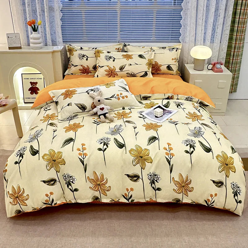 Afralia™ Geometric Pattern Quilt Cover: Non Pilling, Comfortable, Breathable Bedding for Seasons