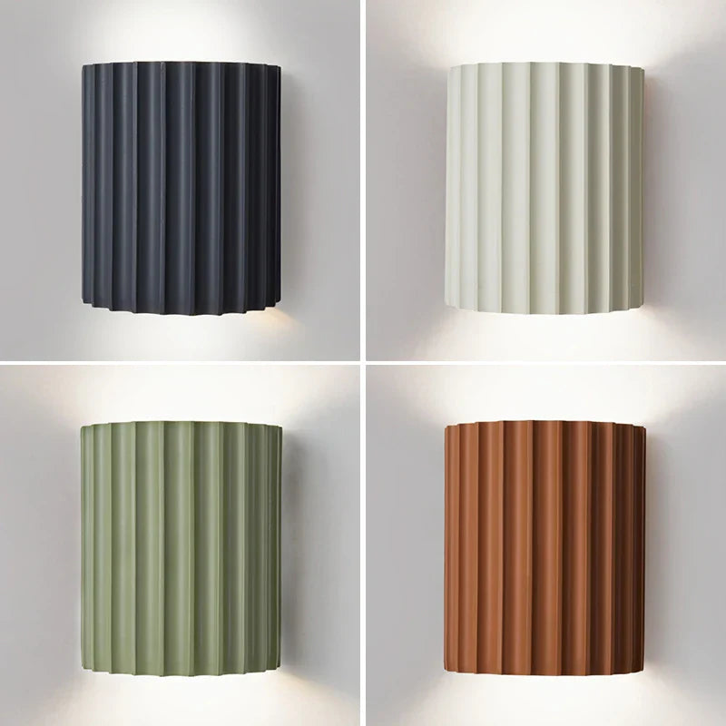 Afralia™ Reison LED Wall Lamp for Home Indoor, 4 Colors, Bedroom Living Room Decor