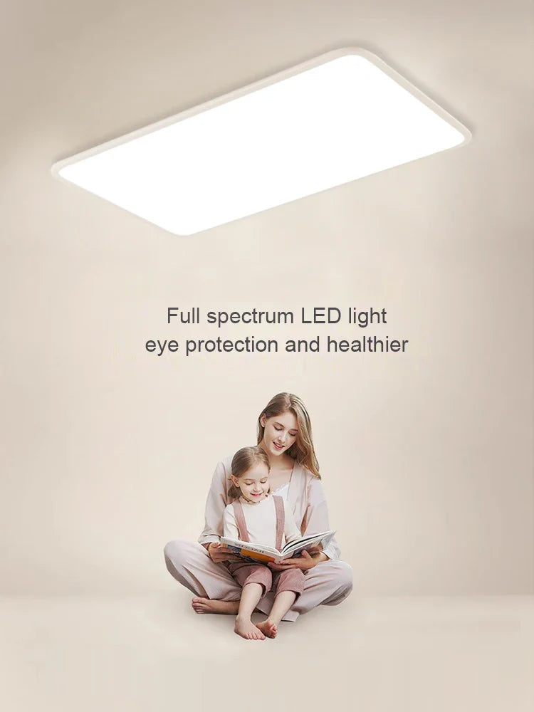 Afralia™ LED Ceiling Light: Nordic Style Ultra Thin Square Lamp for Living Room and Bedroom