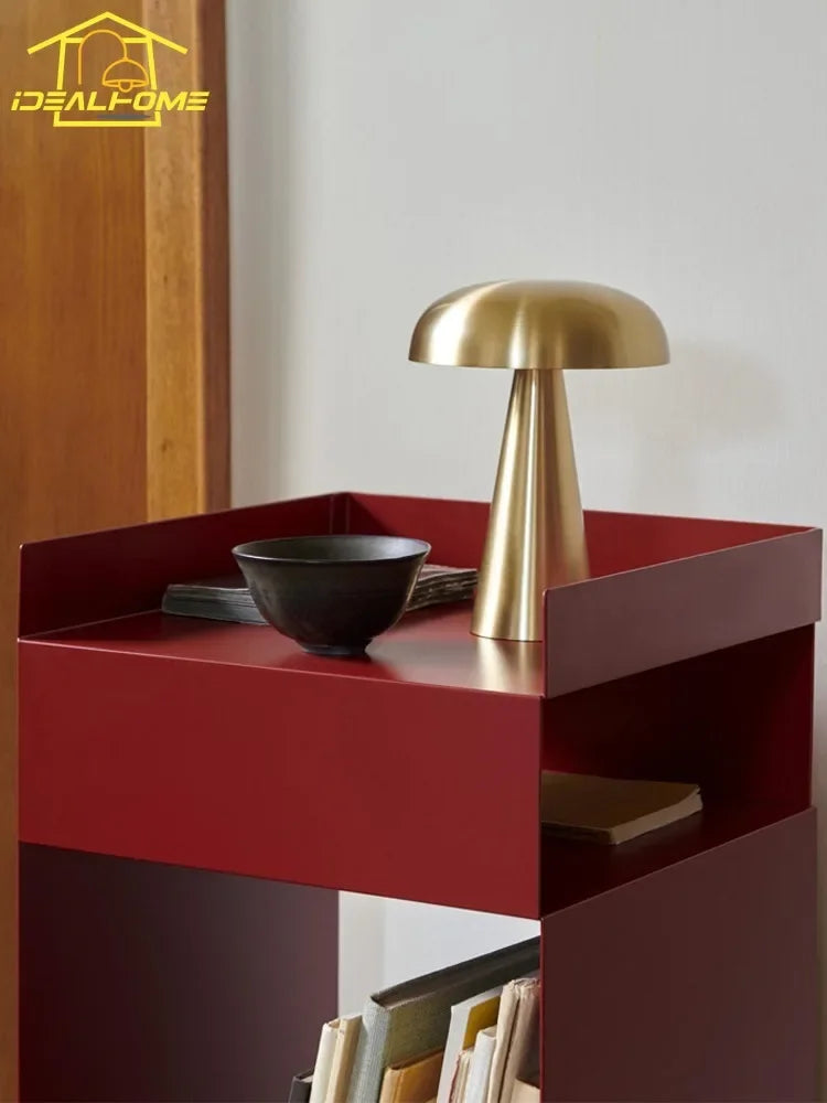 Afralia™ Mushroom Table Lamp Touch Switch Medieval Bauhaus Desk Light for Bedroom