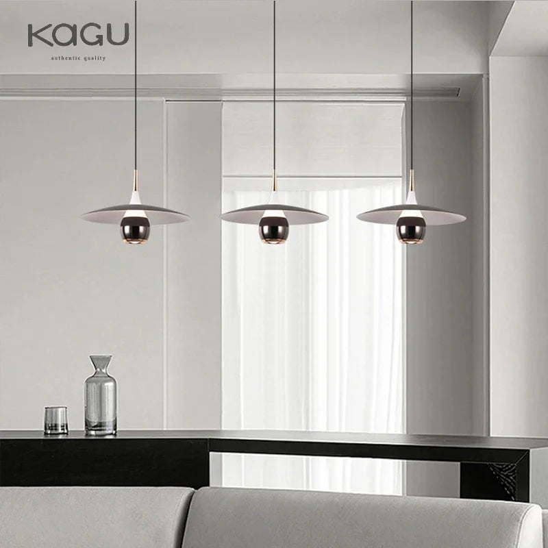 Afralia™ Saucer LED Pendant Lamp for Home Decor and Dining, Designer UFO Light