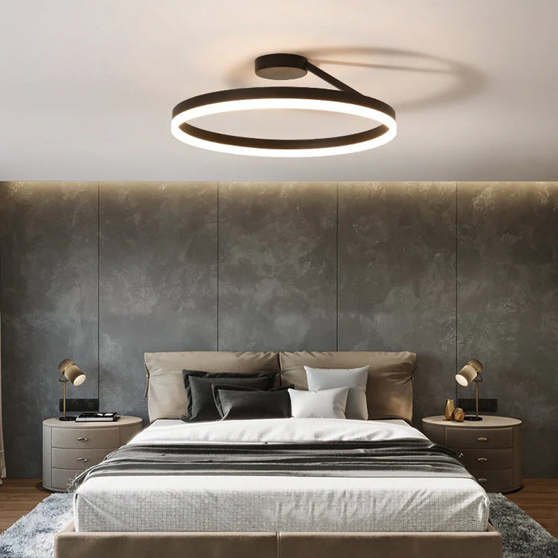 Afralia™ Modern LED Ceiling Light: Illuminate Your Space with Minimalist Elegance