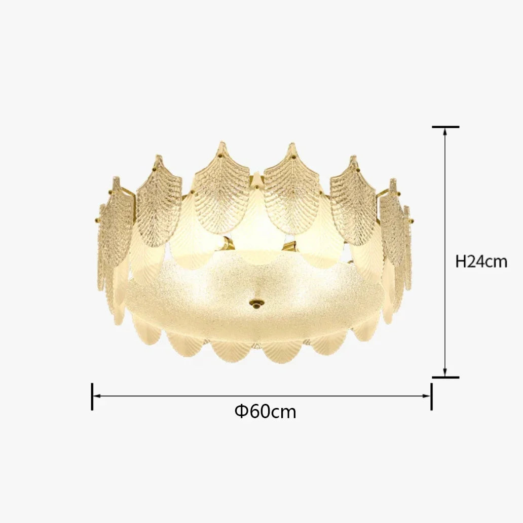 Afralia™ Tree Branch Chandelier: Metal Art Glass Hanging Lamp for Living Room and Kitchen