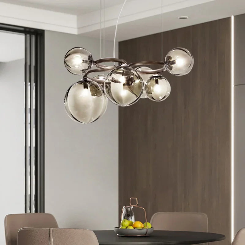 Afralia™ Magic Beans Ceiling Pendant Light Chandelier for Modern Home Decor