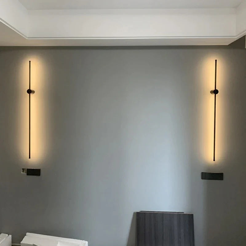 Afralia™ Modern Minimalist Wall Lamp for Living Room and Bedroom in Various Sizes