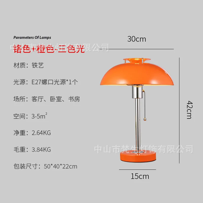 Afralia™ Bauhaus LED Table Lamp Retro Style Vintage Atmosphere Living Room Bedroom