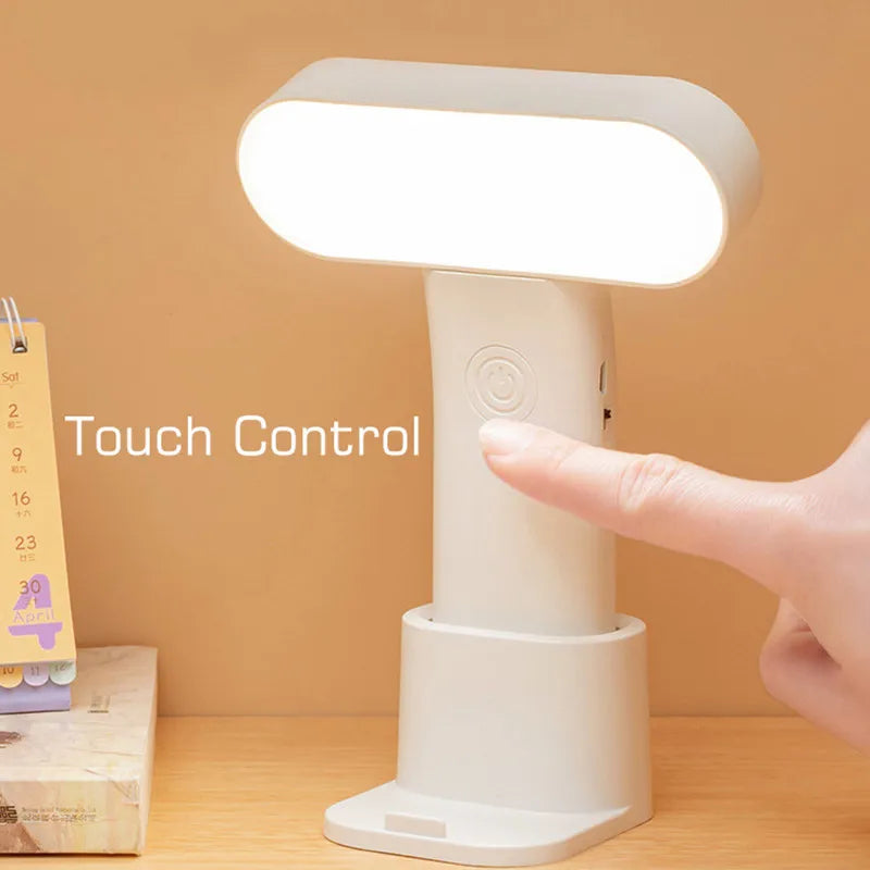 Afralia™ LED Nightlight: Rechargeable 3-Color Table Lamp & Handheld Light