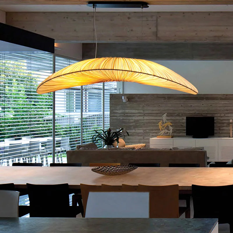 Afralia™ Marine Cloth Pendant Light: Designer Sailboat Chandelier for Dining & Bedroom