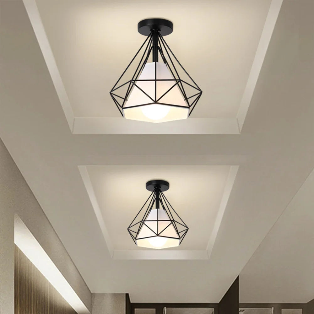 Afralia™ Industrial Vintage Ceiling Light Chandelier for Modern Home Decor