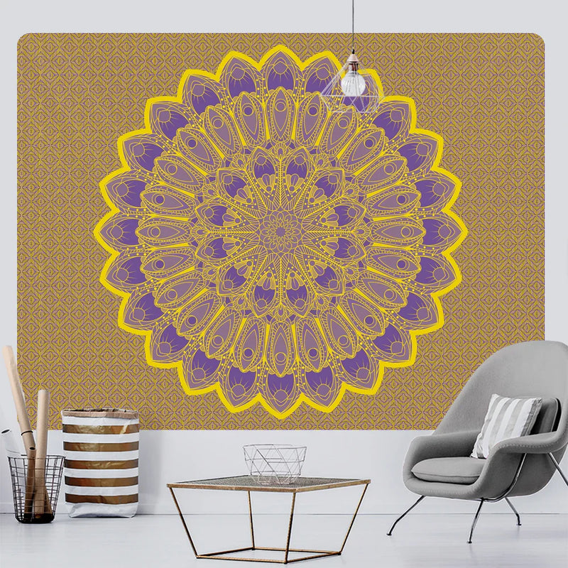 Afralia™ Mandala Boho Tarot Tapestry - Psychedelic Room Wall Decor