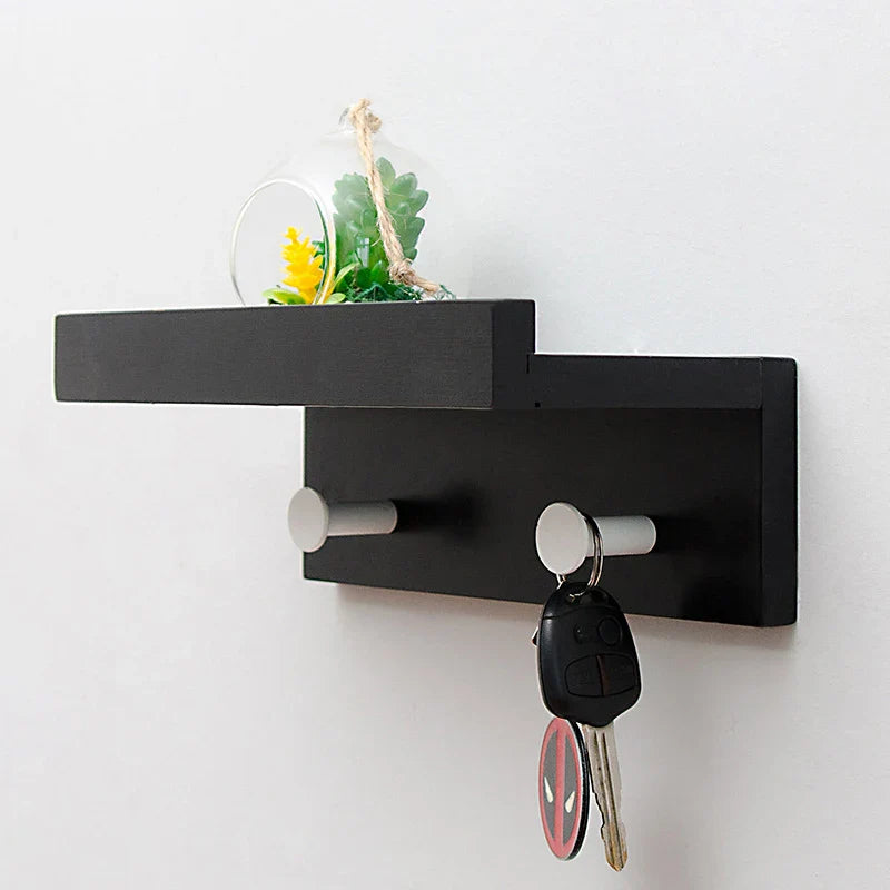 Afralia™ Wall Shelf Iron Partition Board Home Storage Rack