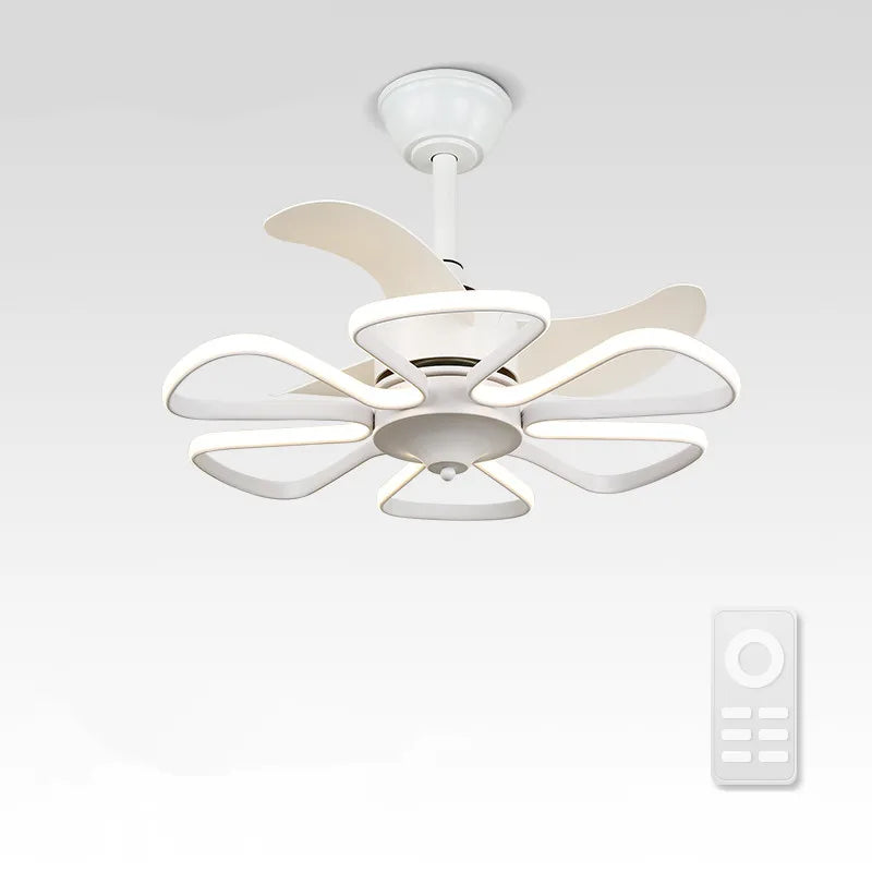 Afralia™ Nordic Modern Fan Light for Living Room & Bedroom