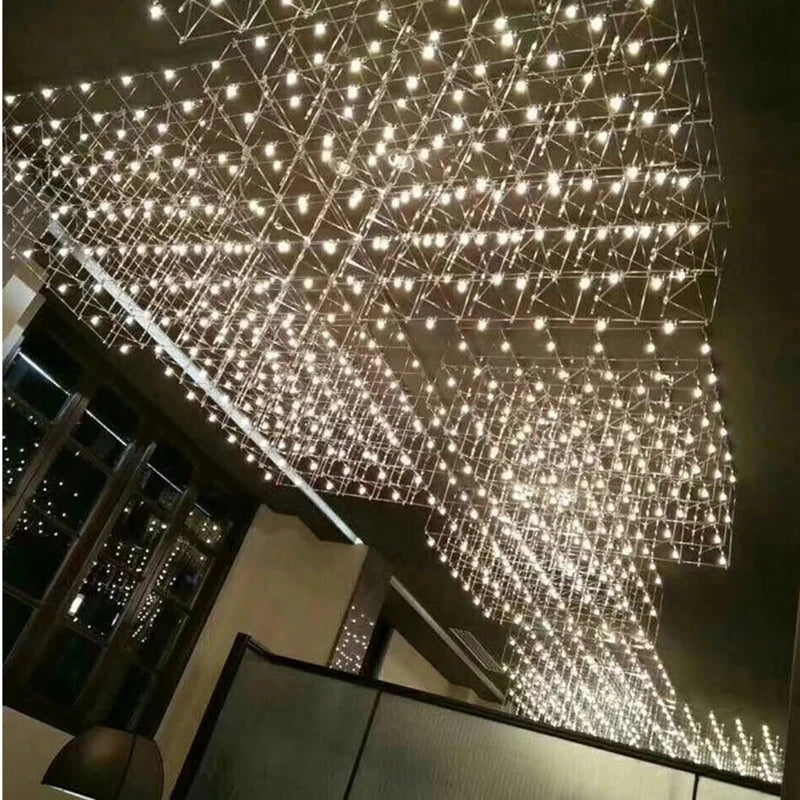 Afralia™ Nordic Luxury LED Chandelier: Custom Hotel & Restaurant Lighting Fixture