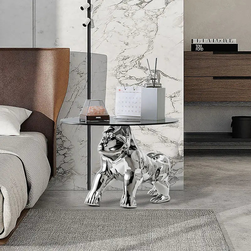 Afralia Octopus Glass Side Table - Nordic Design Creative Living Room Furniture