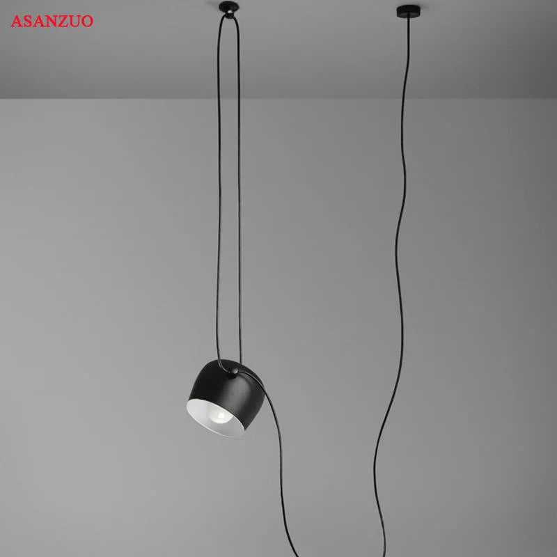 Afralia™ Spider Industrial Pendant Lights for Restaurants, Kitchen - Black Aluminum E27 Fixtures