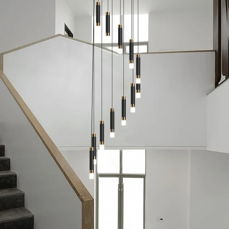 Afralia™ LED Chandelier: Modern Nordic Acrylic Luxury Lighting for Home Decor