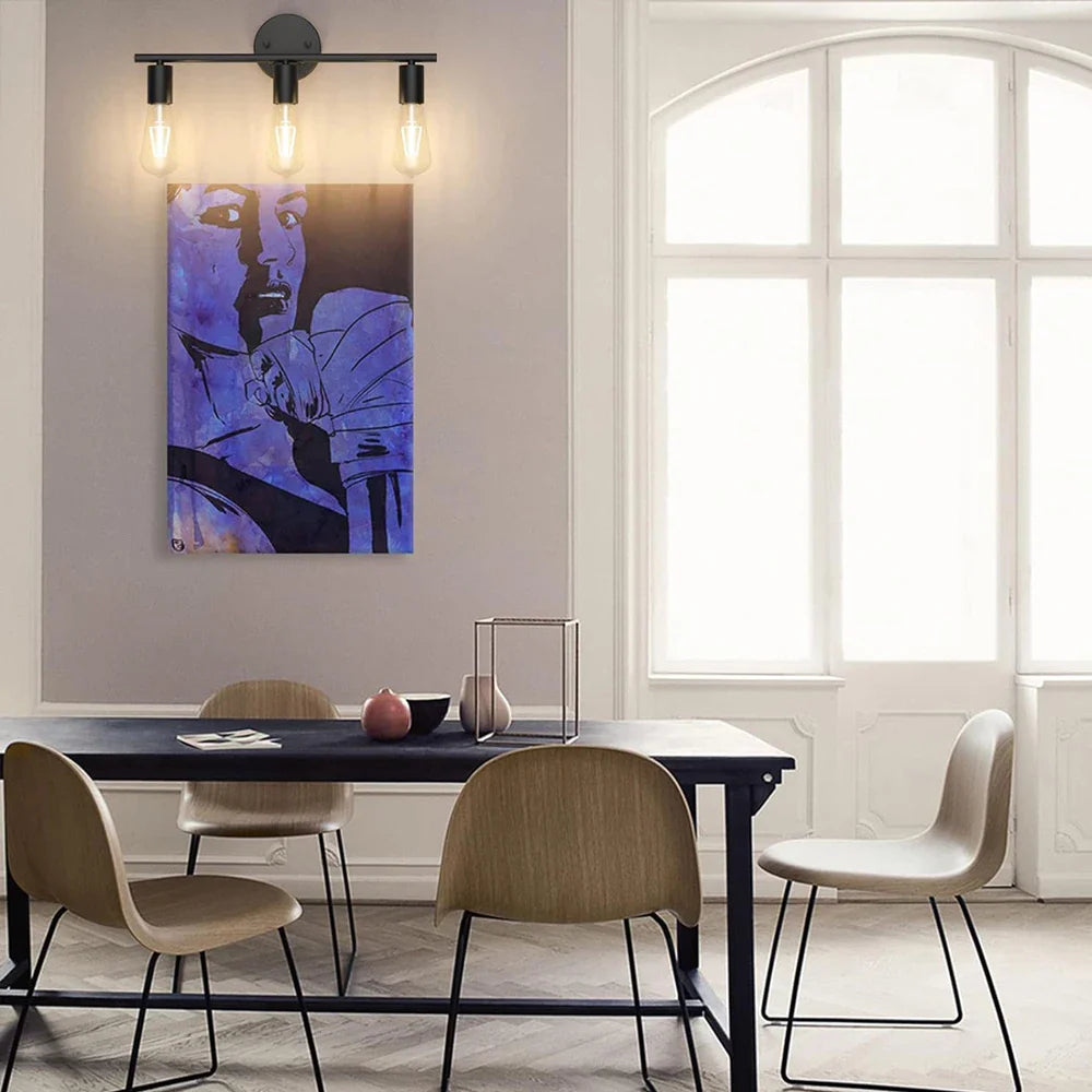 Afralia™ LED Multihead Mirror Wall Lamp – Vintage Decorative Indoor Lighting