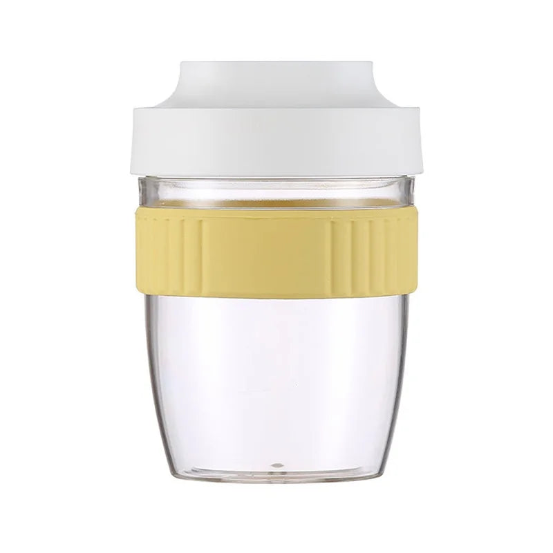 Afralia™ Breakfast Cup with Spoon: Portable Food Storage Container for Students and Picnics