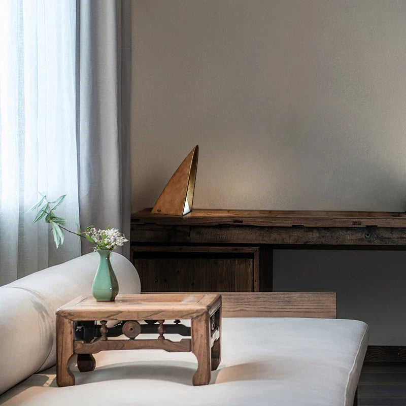 Afralia™ Solid Wood Bedside Night Light USB, Modern Minimalist Bedroom Lamp