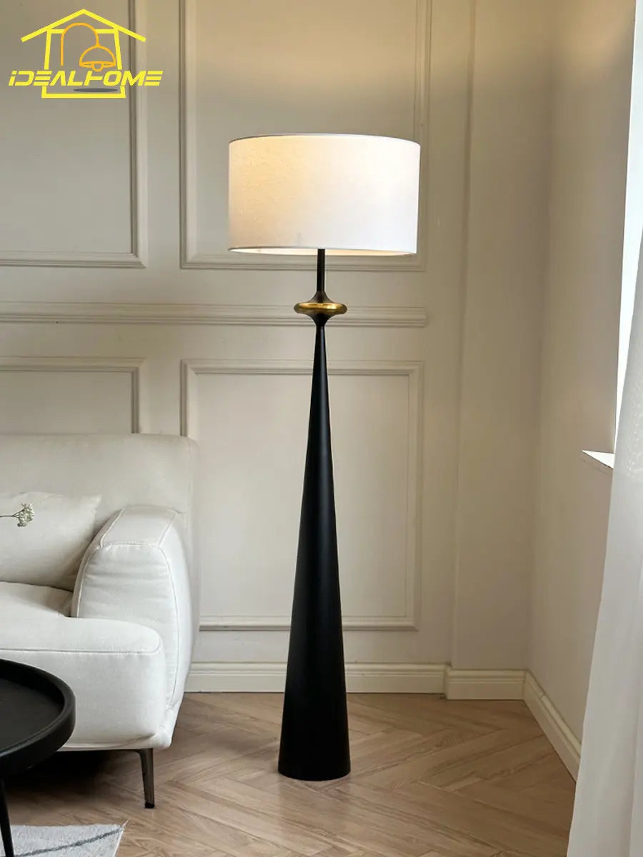 Afralia™ LED Iron Art Floor Lamp | Wabi-sabi Minimalist Design for Living Room, Bedroom