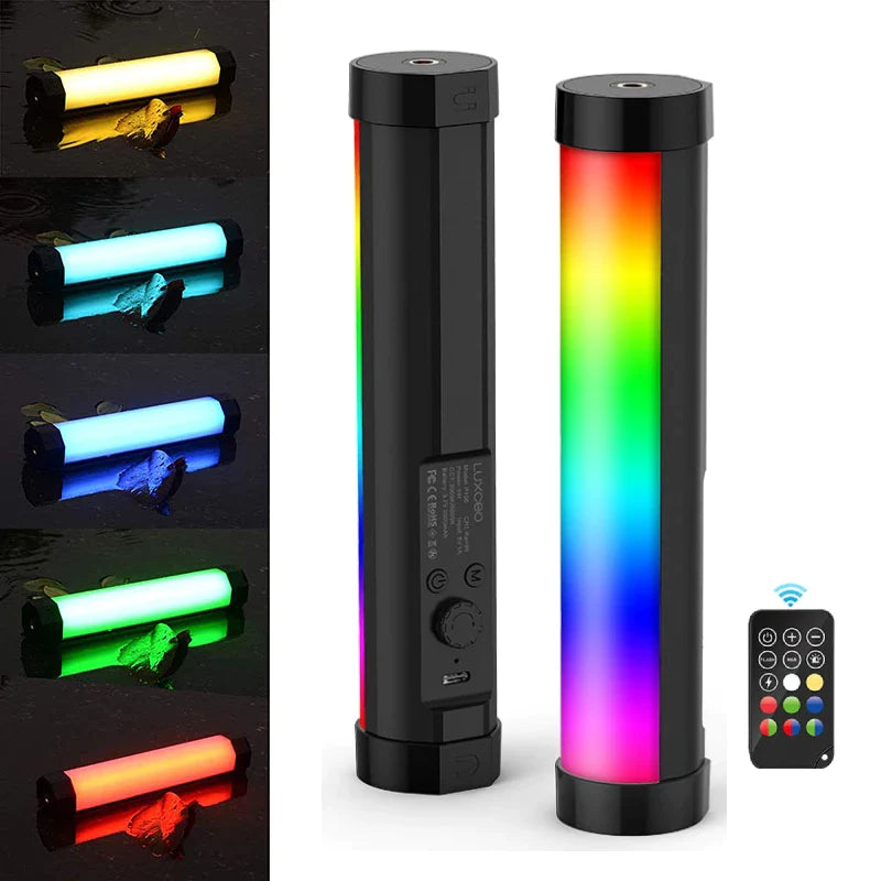 Afralia™ RGB LED Light Tube for Selfie Live Broadcast & Vlog