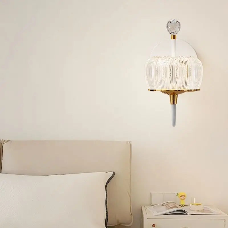 Afralia™ Stylish Bedhead Wall Lamp: Modern, Simple, Romantic, Warm, Personalized Bedroom and Corridor Lighting