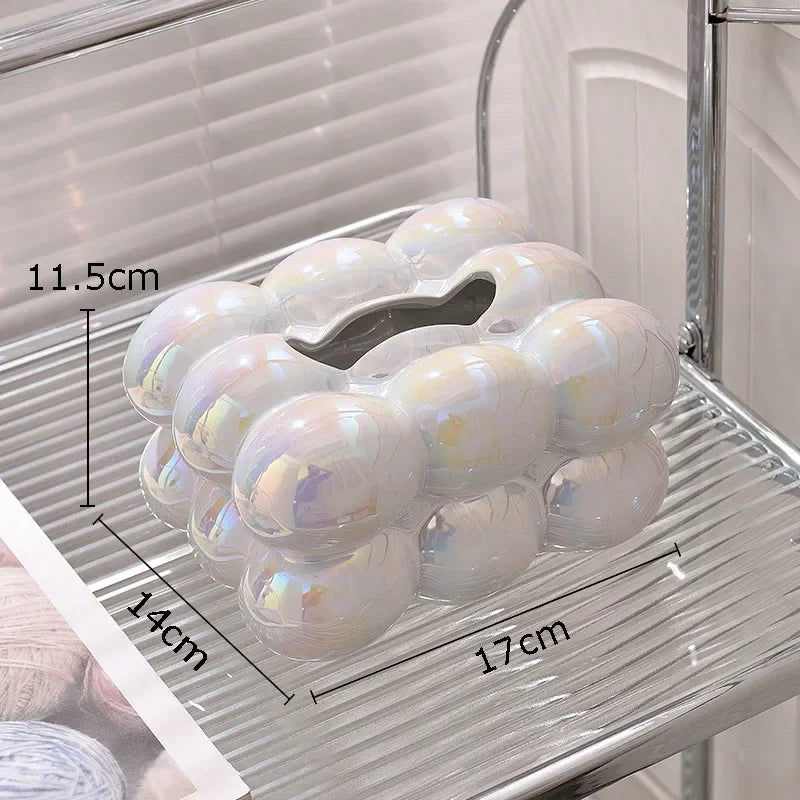 Afralia™ Cotton Candy Ceramic Tissue Box - Modern Decor